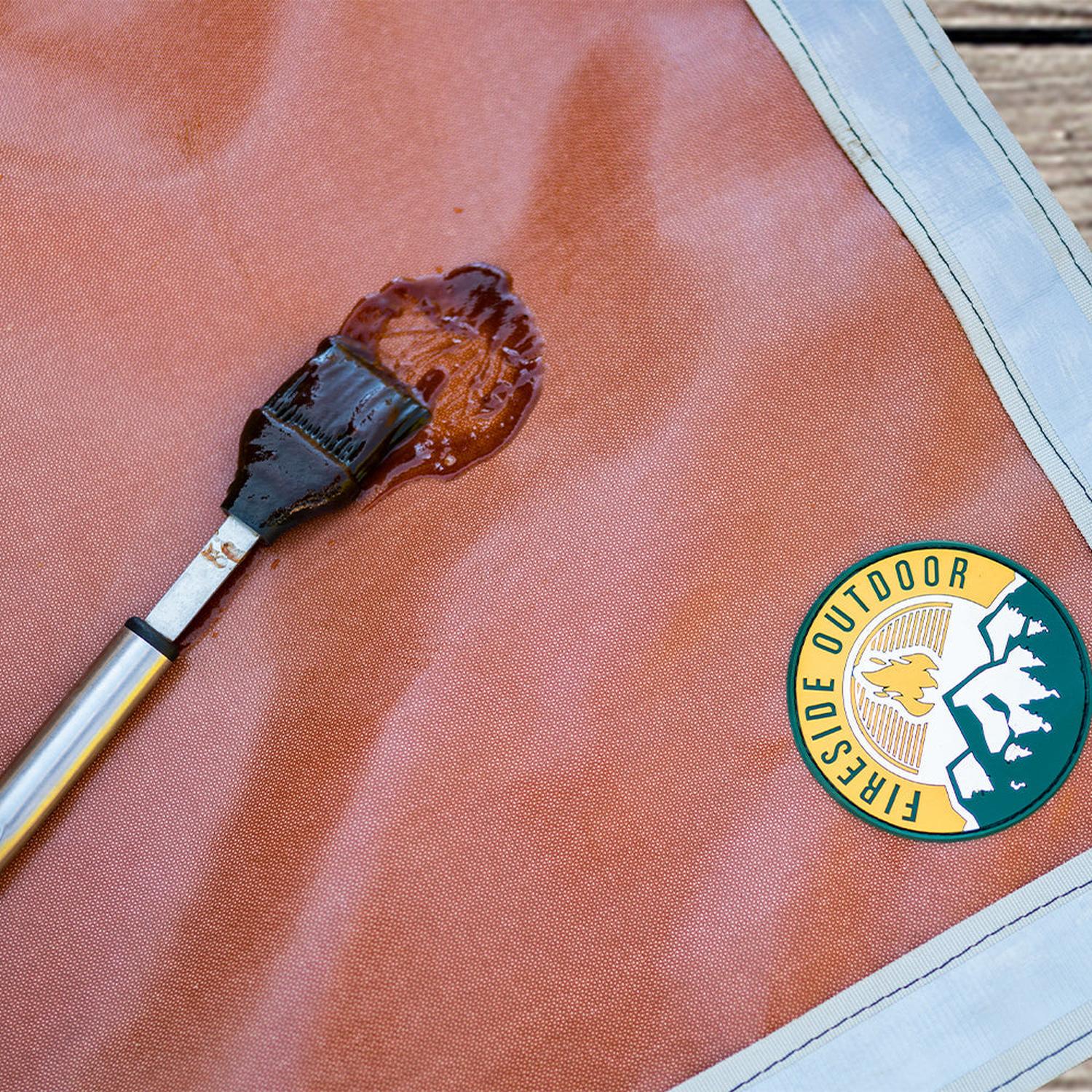 Ember Mat - Protect The Ground From Popping Embers or Dripping Grease