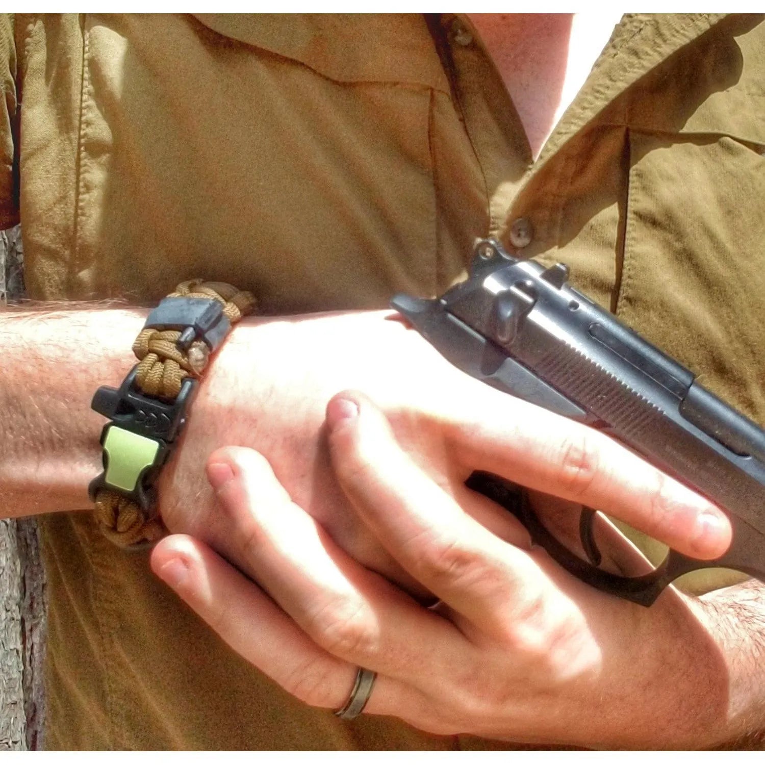 Expeditious Band - Quick Deploy SERE, Hunting, and EDC Survival Bracelet.