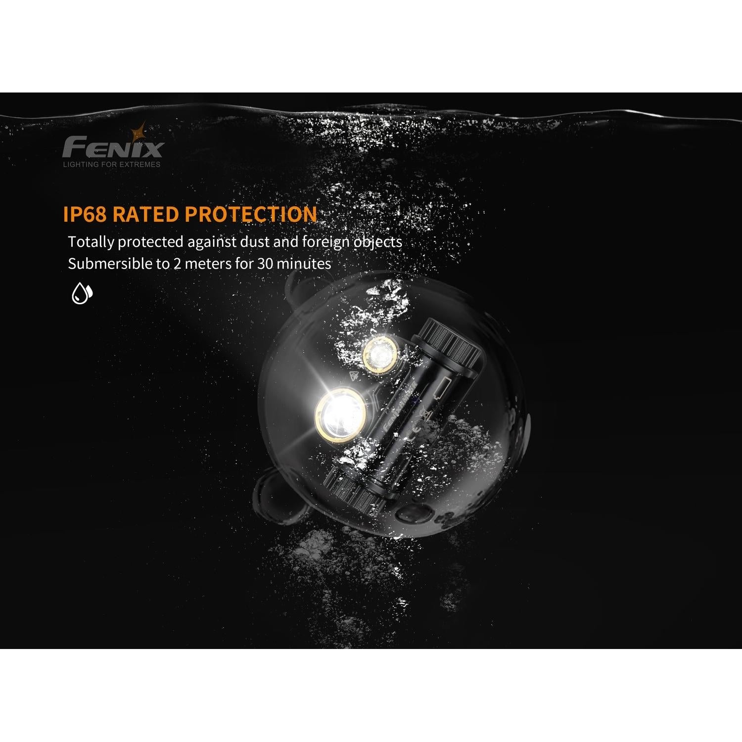 Fenix HM65R Rechargeable LED Headlamp - 1400 Lumens