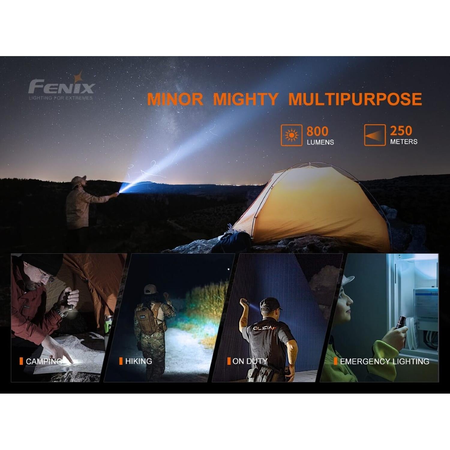 Fenix PD25R Rechargeable LED Flashlight