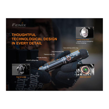 Fenix PD35 V3.0 Everyday Carry Flashlight - 1700 Lumens