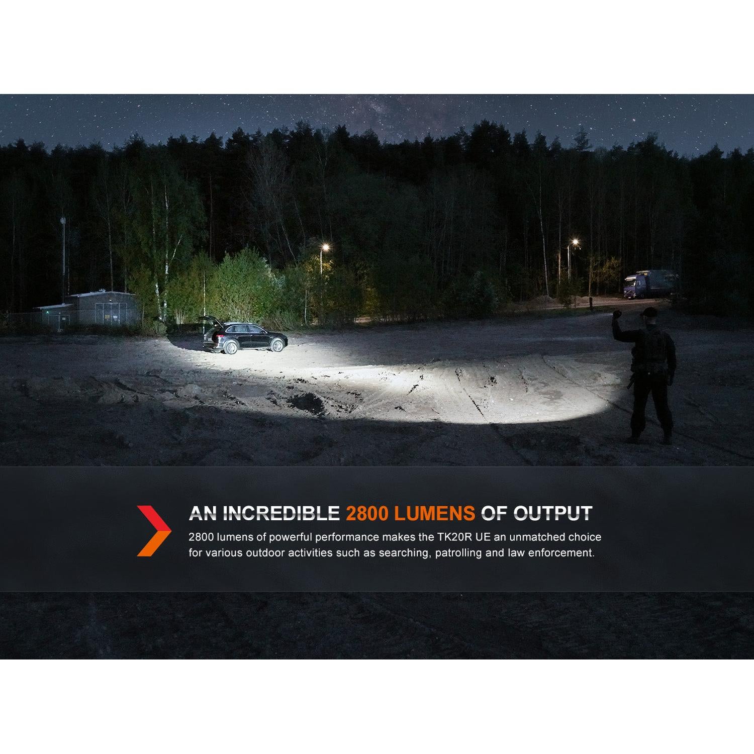 Fenix TK20R UE Tactical LED Flashlight - 2800 Lumens