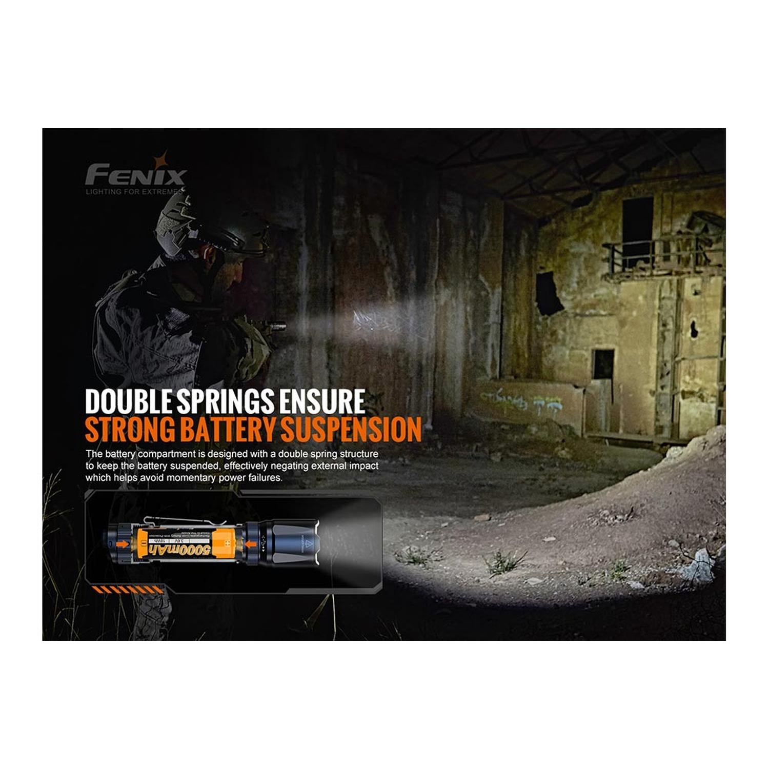 Fenix TK20R V2.0 Rechargeable LED Flashlight - 3000 Lumens