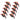 FireStorm™ Large 3/8" Ferro Rod Fire Starter - Red Loop Lanyard