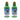 Flame King 2-Pack Eco Friendly 1/4 lb Refillable Mini Propane Tank Cylinder