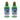Flame King 2-Pack Eco Friendly 1/4 lb Refillable Mini Propane Tank Cylinder