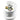 Flame King 3lb Propane Tank LP Cylinder with Gauge and OPD