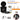 Flame King Propane Gas Hauler Kit 3lb Empty Propane Tank, Adapter Hose and Insulated Protective Carry Case