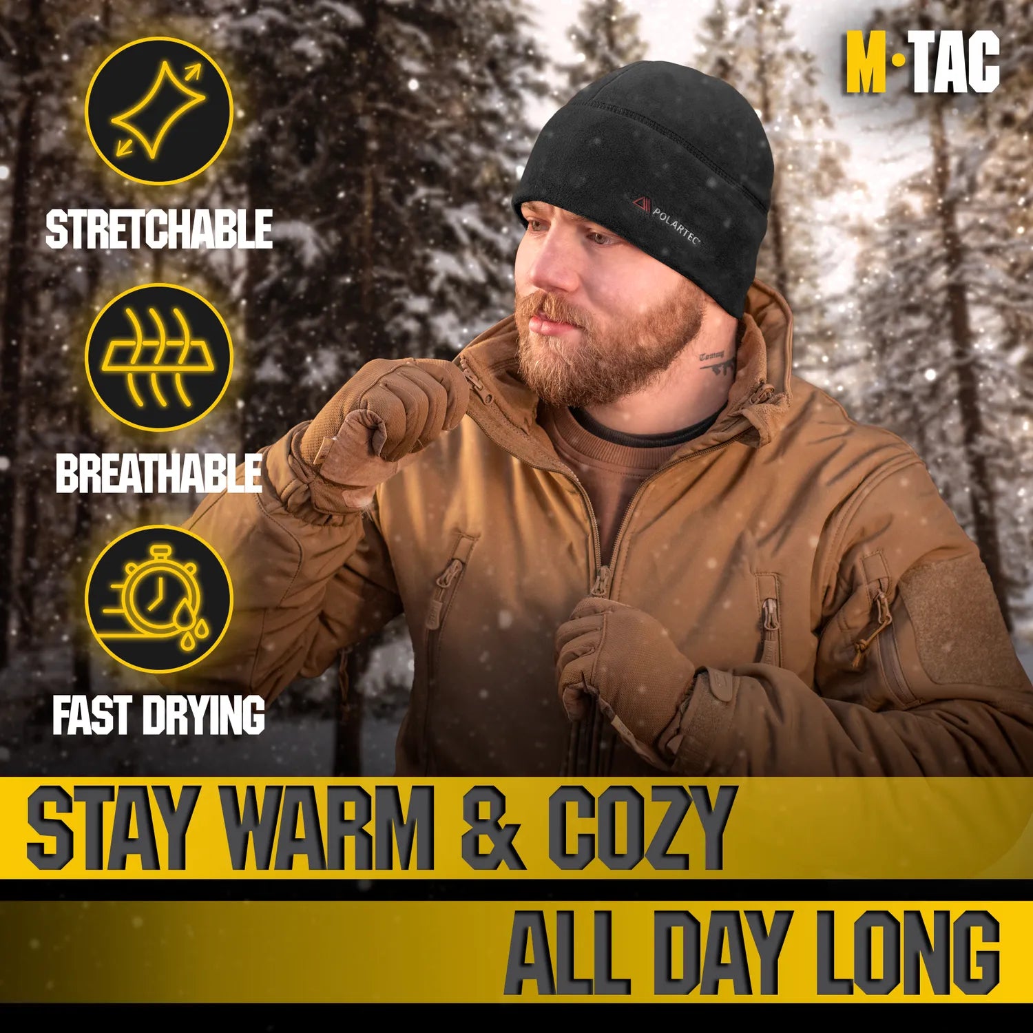 Fleece Watch Cap Light Polartec