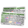 Foraging Guide Decal - Plants and Edibles Quick Identification Reference