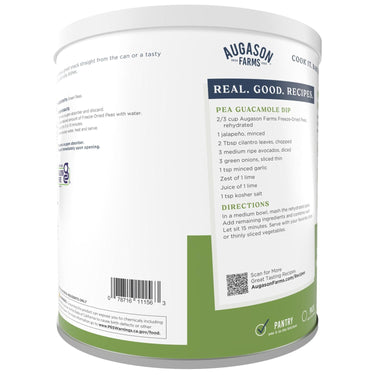 Freeze Dried Peas Can, 30 Servings