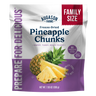 Freeze Dried Pineapple Chunks Family Size Pouch – 20 Servings