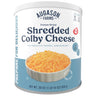 Freeze Dried Shredded Colby Cheese Can, 30 Servings