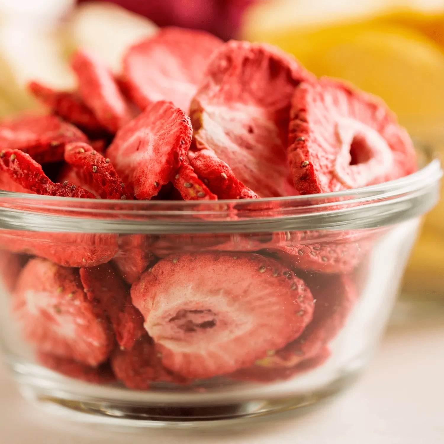 Freeze Dried Sliced Strawberries Family Size Pouch, 20 Servings