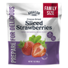 Freeze Dried Sliced Strawberries Family Size Pouch, 20 Servings