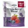 Freeze Dried Triple Berry Blend Family Size Pouch, 16 Servings
