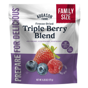 Freeze Dried Triple Berry Blend Family Size Pouch, 16 Servings