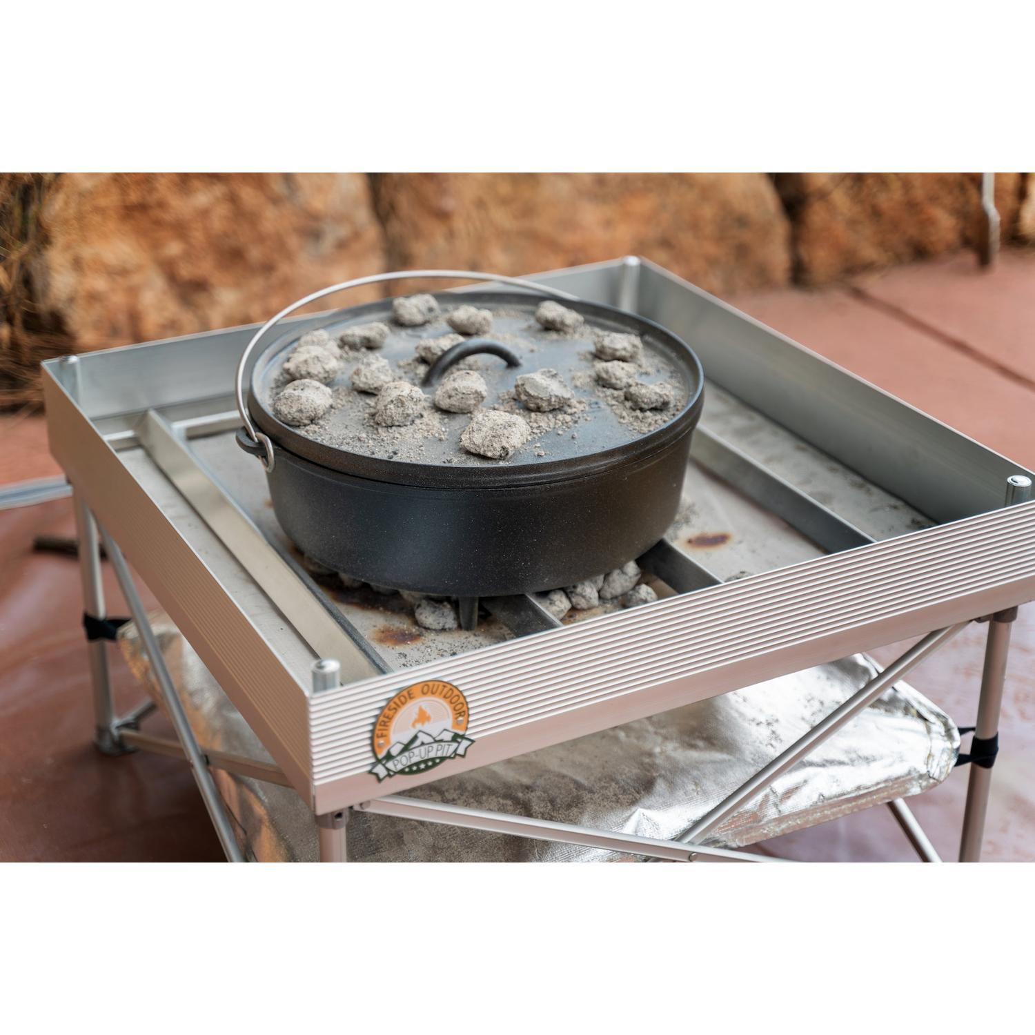 Frontier Grates - Dutch Oven Accessory For The 24" Pop-Up Pit