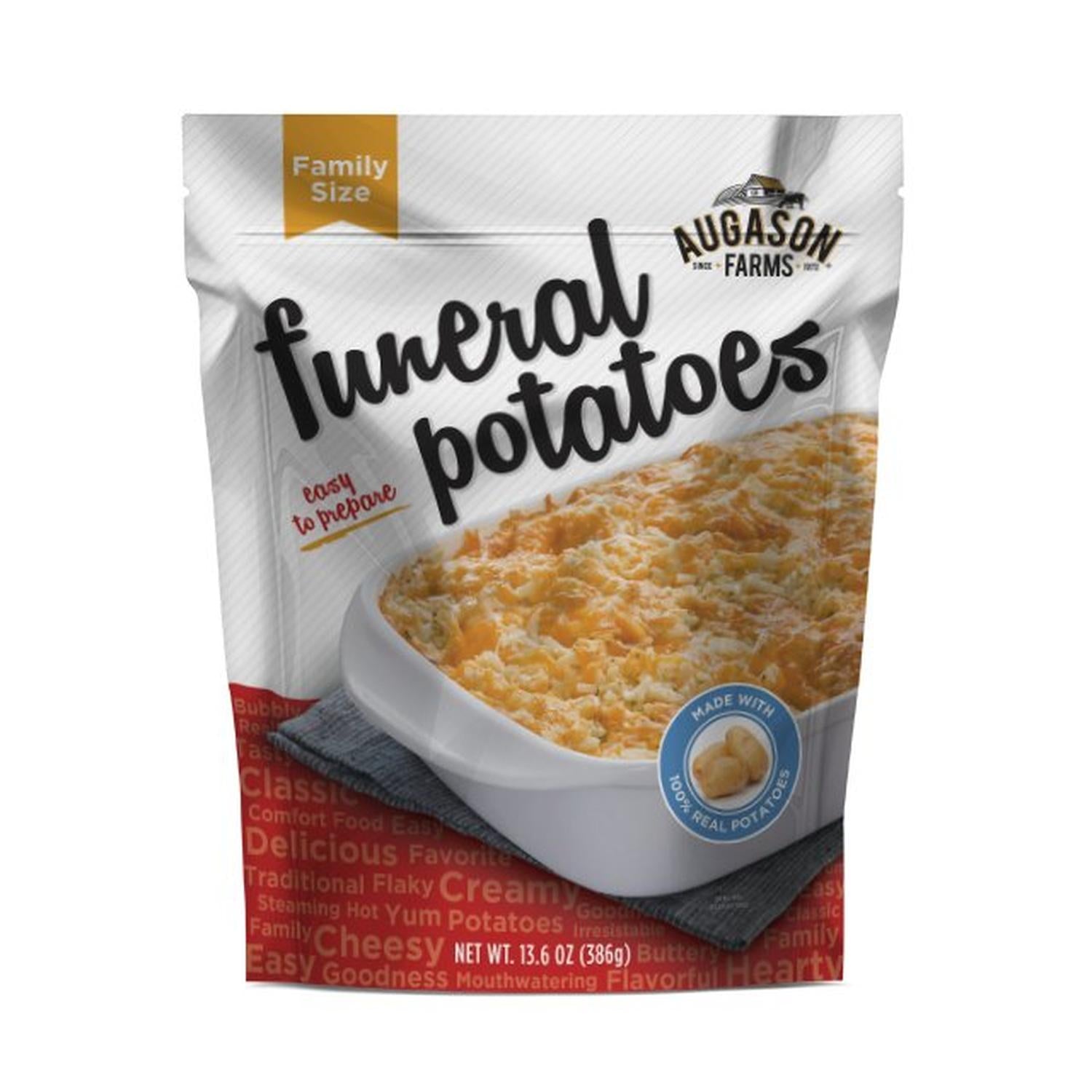 Funeral Potatoes Pouch – Cheesy Potato Casserole – 12 Servings