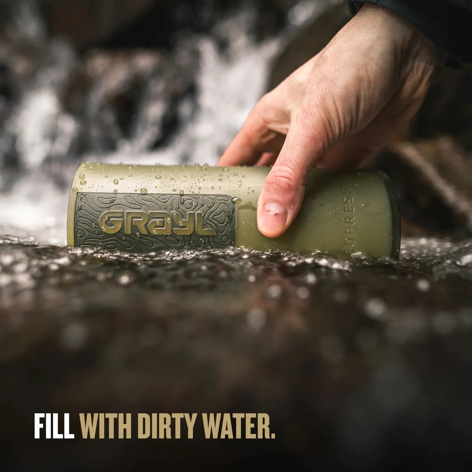 GeoPress® Purifier – 24oz Covert Edition