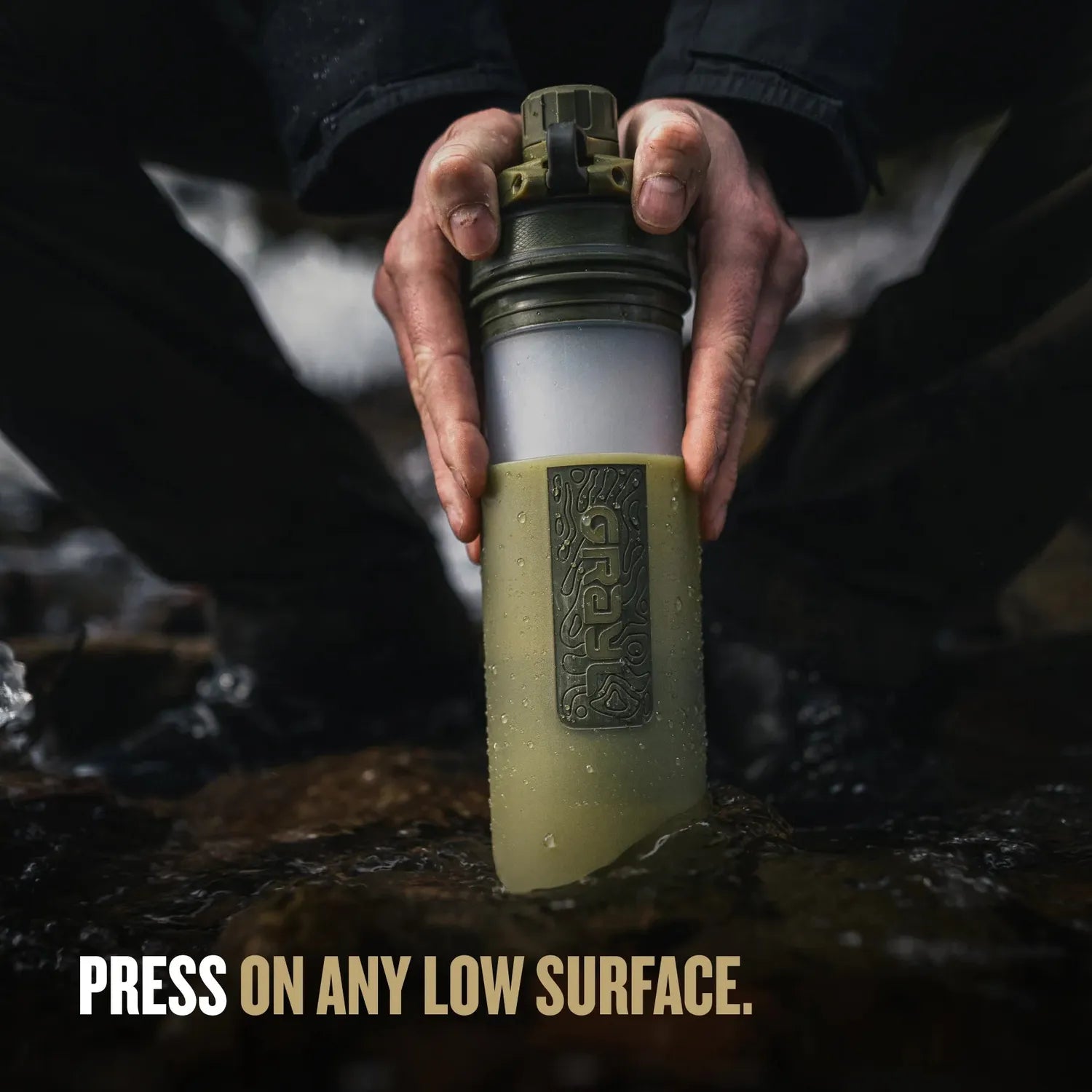 GeoPress® Purifier – 24oz Covert Edition