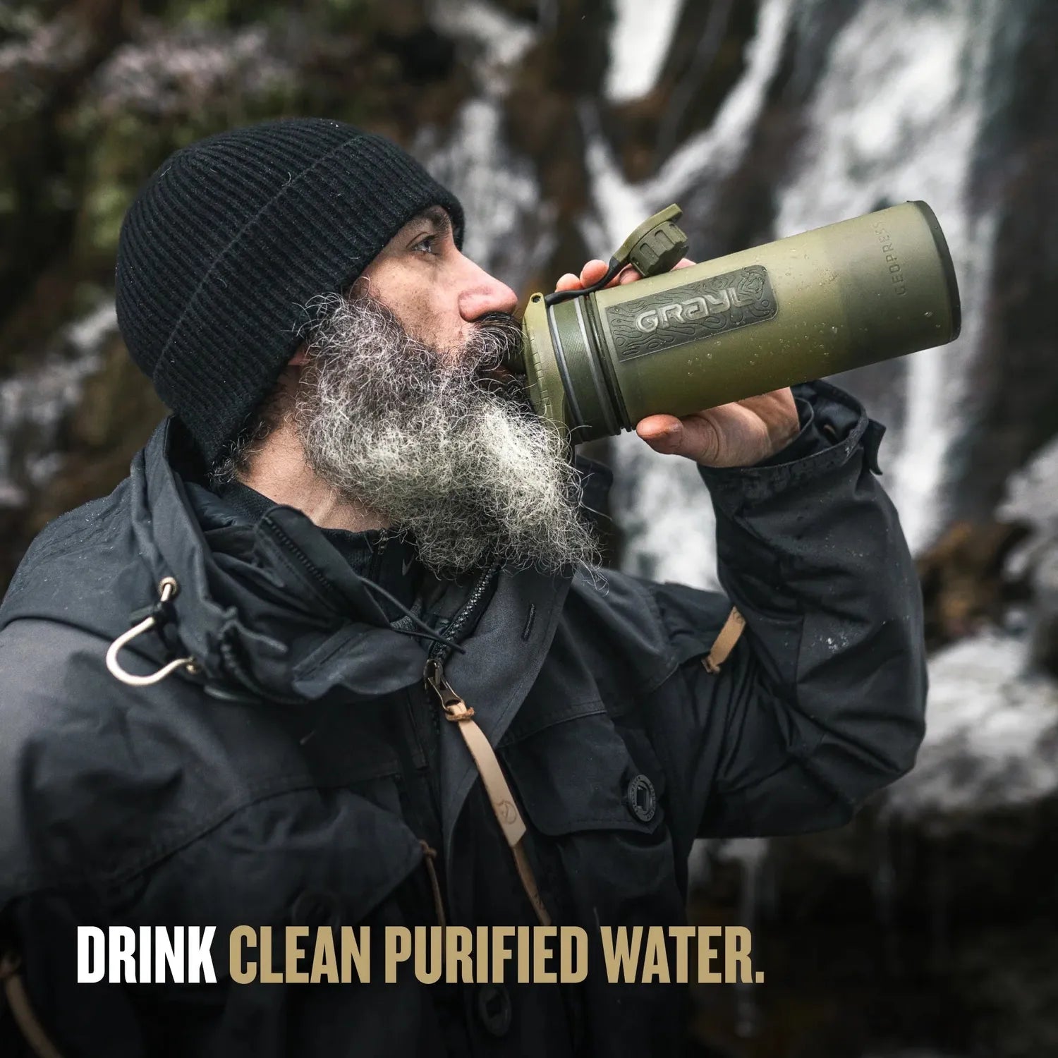 GeoPress® Purifier – 24oz Covert Edition