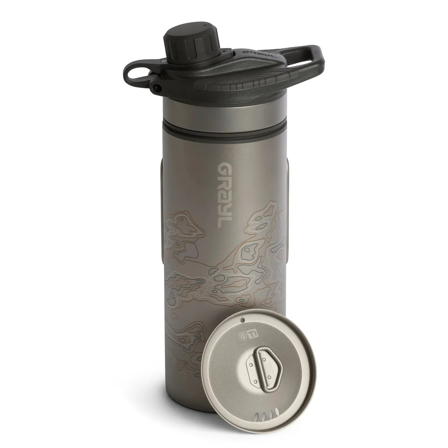 GeoPress® Ti Purifier – 24oz Titanium Edition