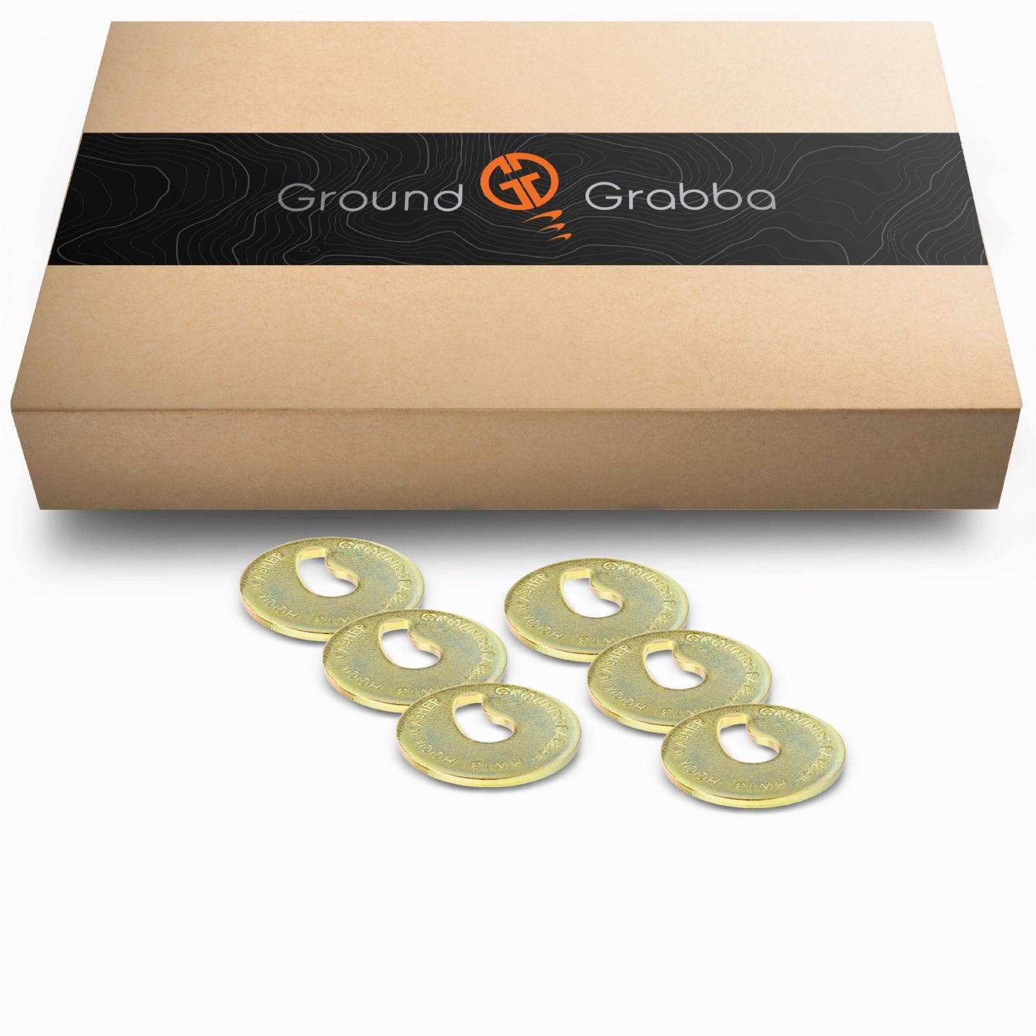 GroundGrabba Tear Drop HookWasher 6 and 12 Pack