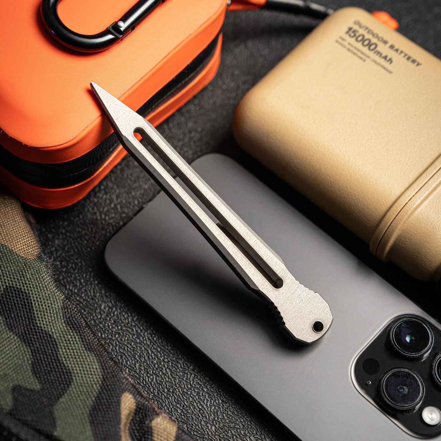 Hard Drive – Titanium Pocket Prybar Tool