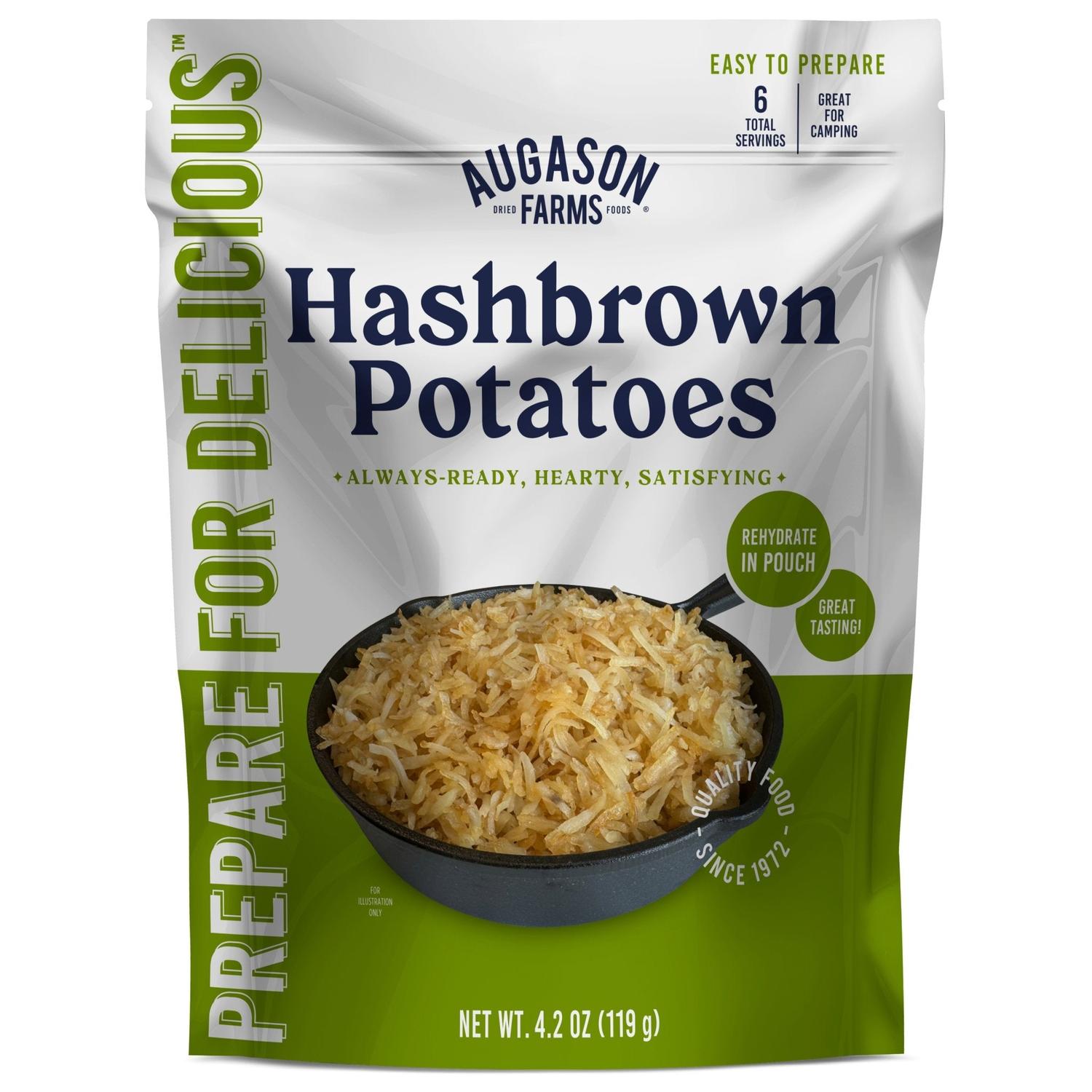 Hashbrown Potatoes Pouch – 6 Servings