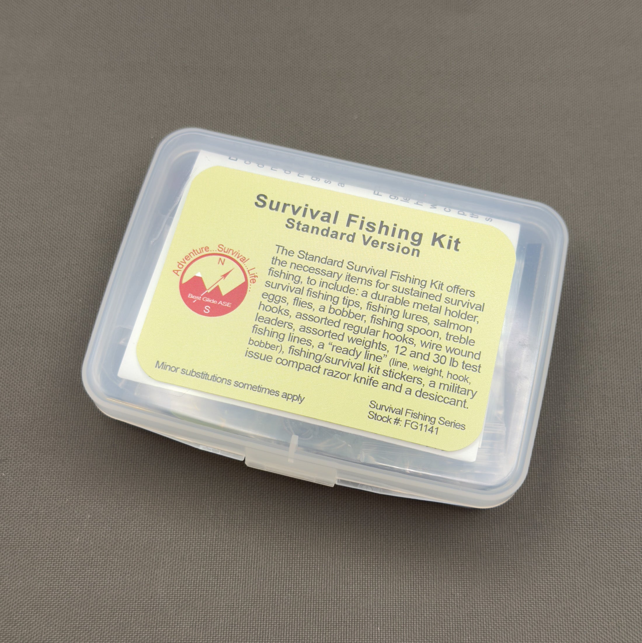 Standard Emergency Survival Fishing Kit