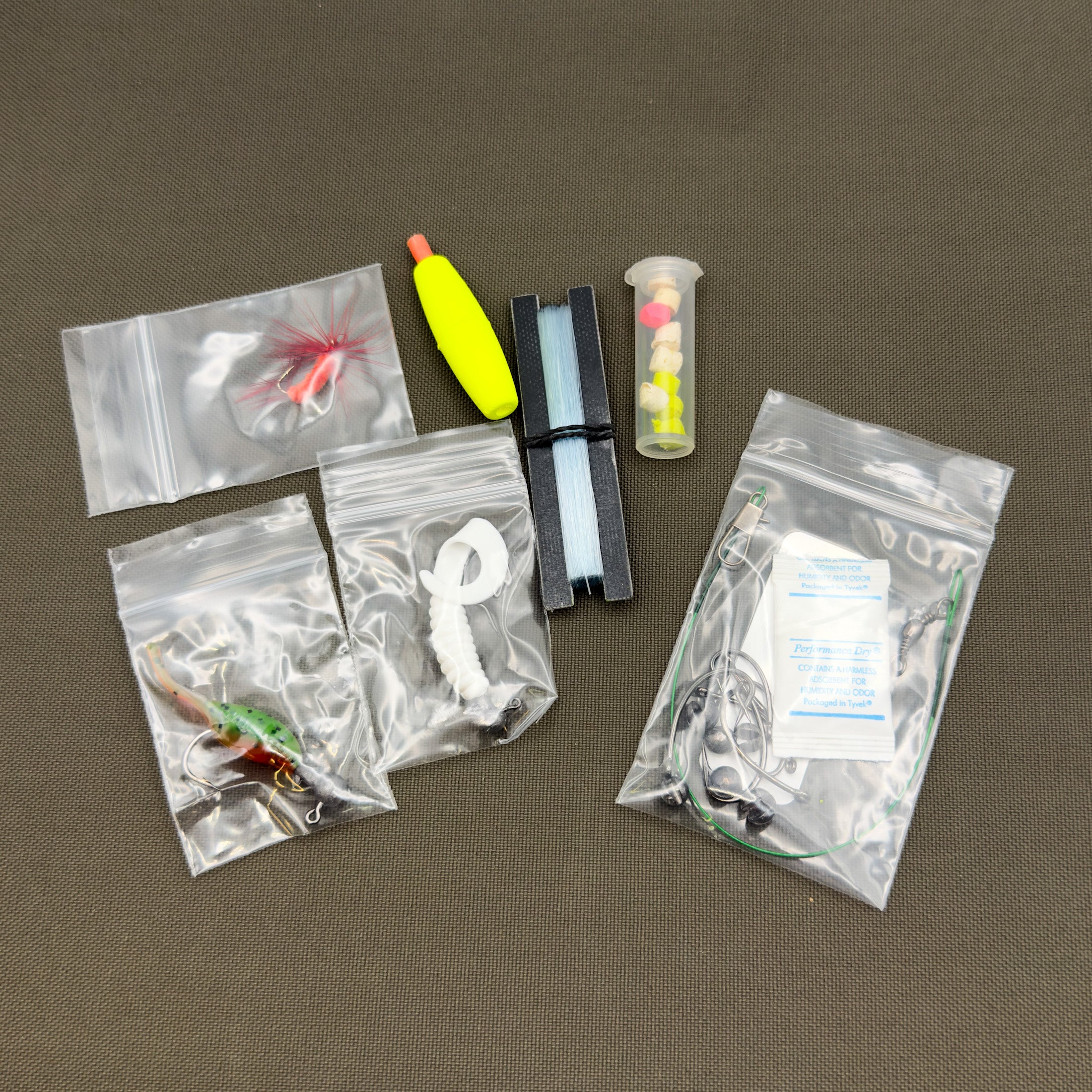 Compact Survival Fishing Kit