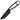 Izula (Plain Black Blade w/Black Sheath)