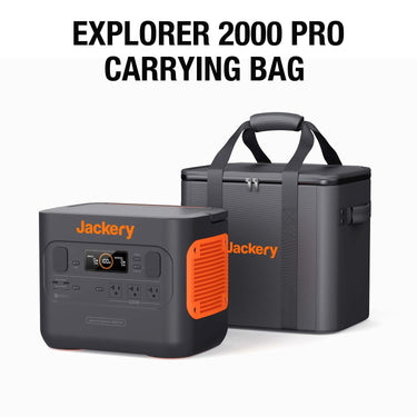Jackery Carrying Case – Large Protective Bag for Explorer 2000 Pro / 1500 / 1000 Plus
