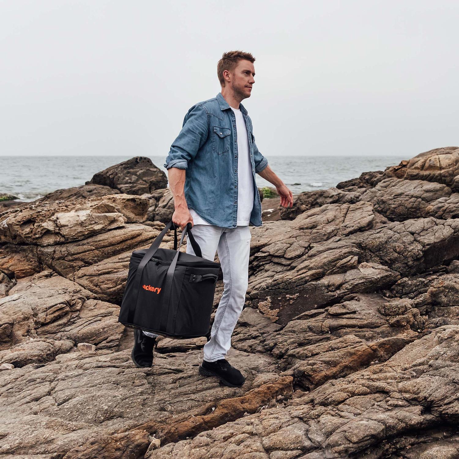 Jackery Carrying Case – Large Protective Bag for Explorer 2000 Pro / 1500 / 1000 Plus