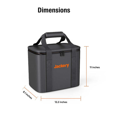 Jackery Protective Carrying Case – For Explorer 240 / 240 V2 / 300 / 300 Plus / 500