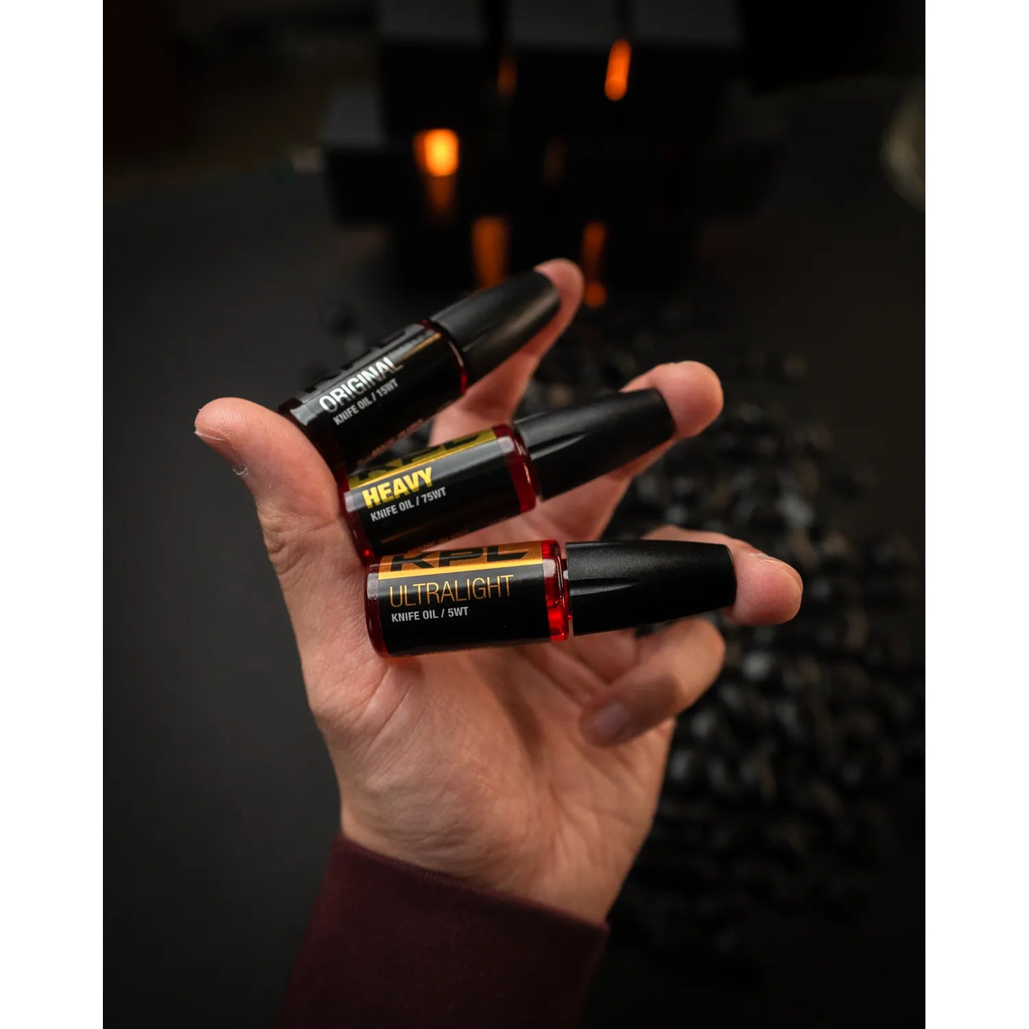 KPL Knife Pivot Lube – Triple Combo Pack | Synthetic Knife Oils for EDC & Folding Knives