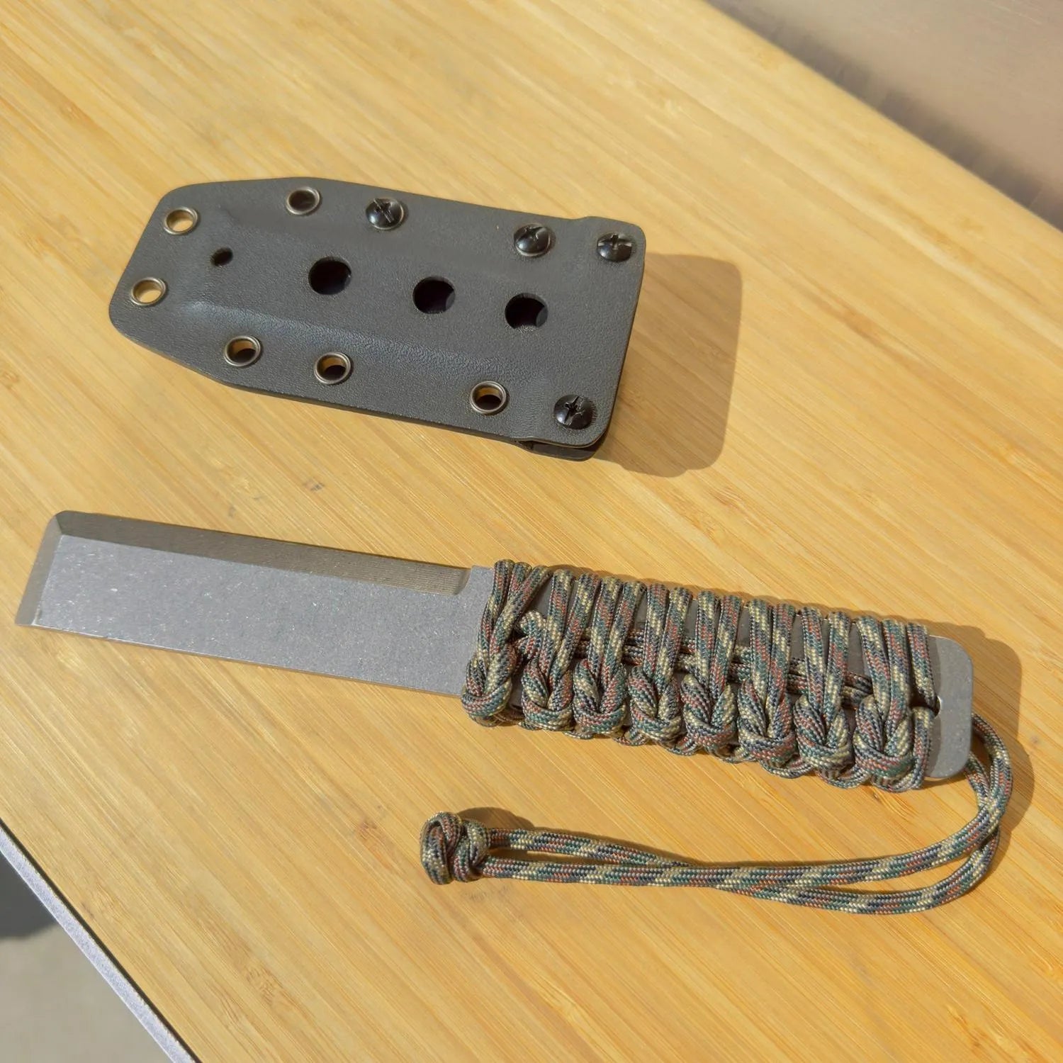 Kydex Molded Sheath with Adjustable Belt Lock for EOD Breacher Bar V2 (NO TOOL, SHEATH ONLY)