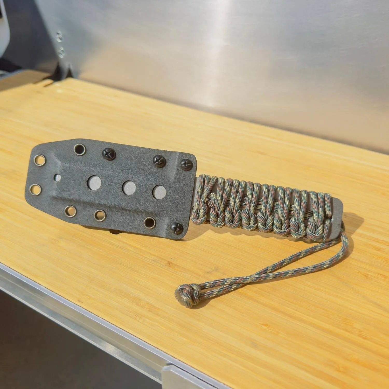 Kydex Molded Sheath with Adjustable Belt Lock for EOD Breacher Bar V2 (NO TOOL, SHEATH ONLY)