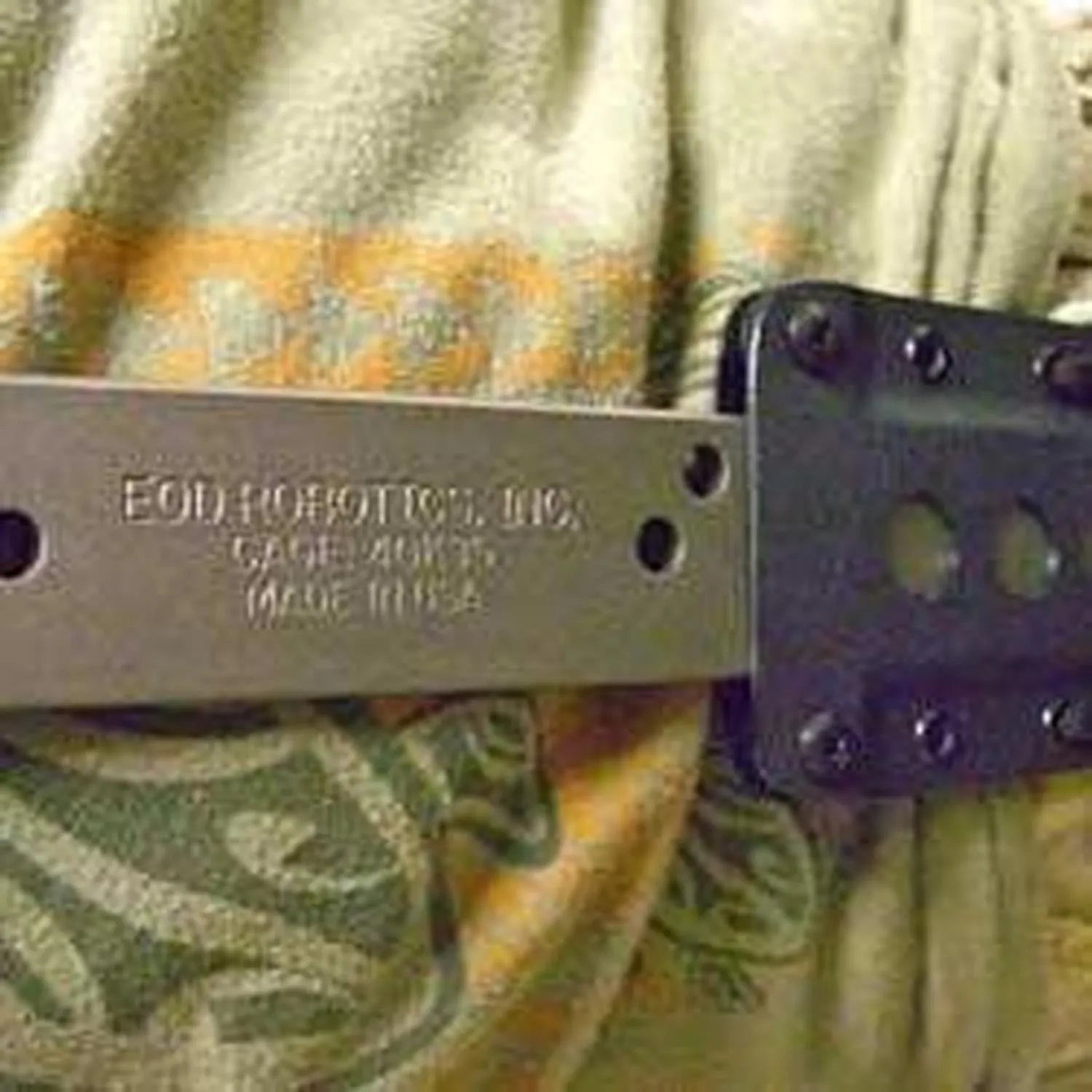 Kydex Molded Sheath with Adjustable Belt Lock for EOD Breacher Bar V2 (NO TOOL, SHEATH ONLY)