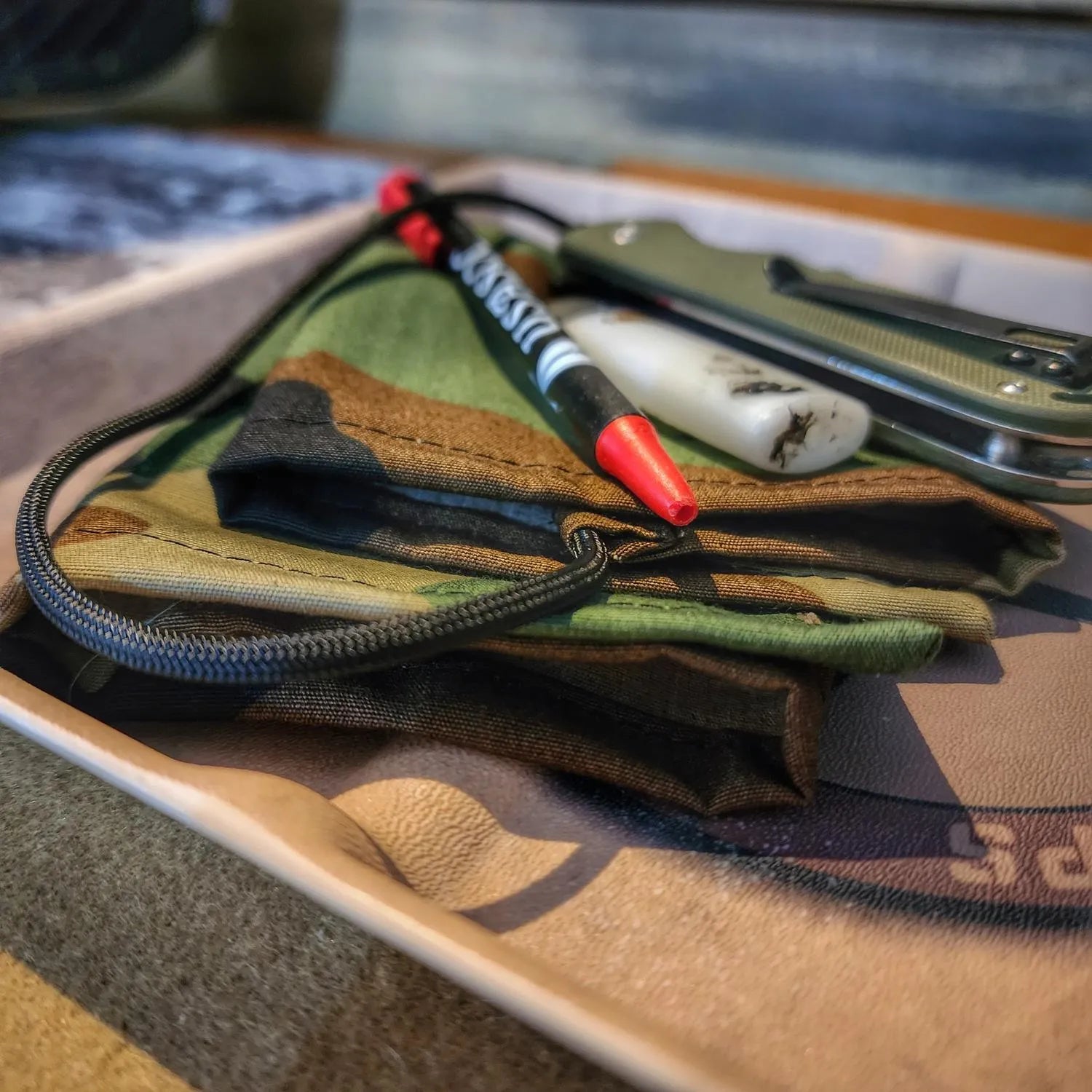 Lightweight Ripstop Hank with Paracord Pull