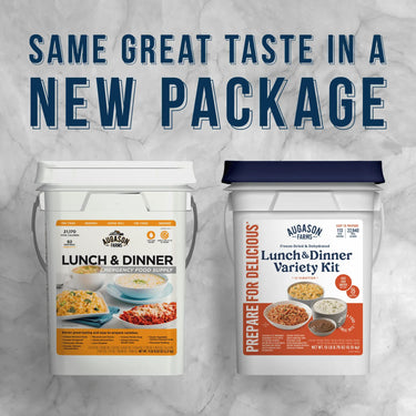 Lunch and Dinner Variety Pail – 113 Servings