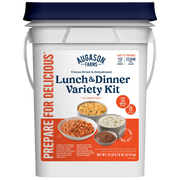 Lunch and Dinner Variety Pail – 113 Servings