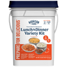 Lunch and Dinner Variety Pail, 122 Servings