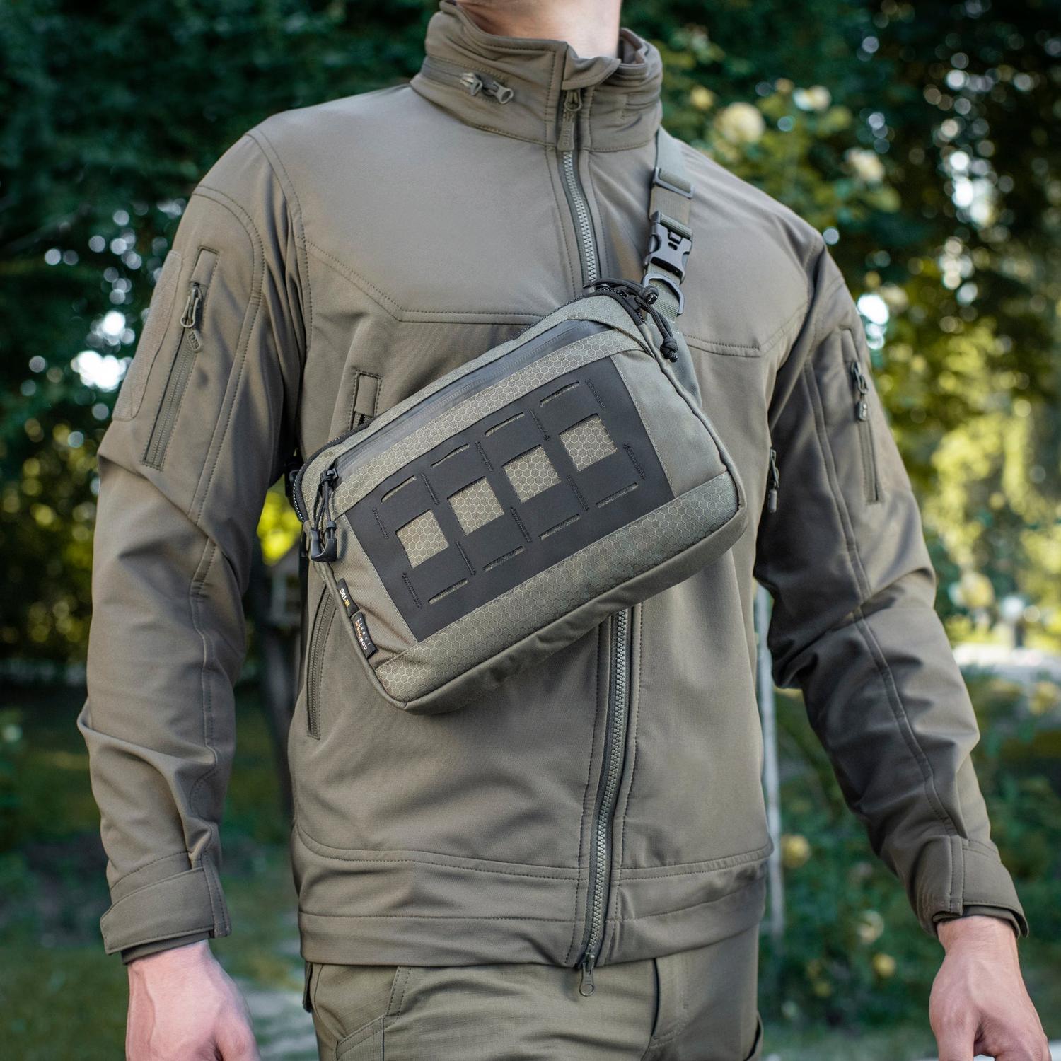 M-Tac Admin Shoulder Bag – Compact Cordura EDC & Tactical Utility Bag