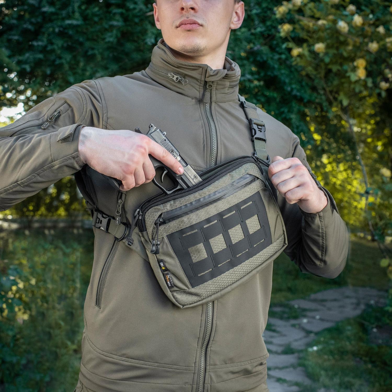 M-Tac Admin Shoulder Bag – Compact Cordura EDC & Tactical Utility Bag