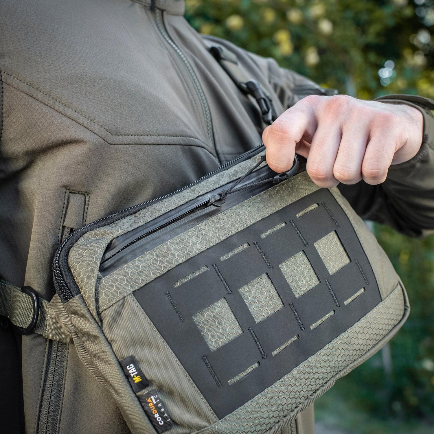 M-Tac Admin Shoulder Bag – Compact Cordura EDC & Tactical Utility Bag