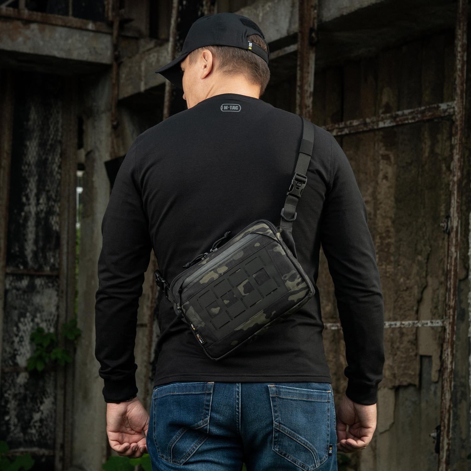 M-Tac Admin Shoulder Bag – Compact Cordura EDC & Tactical Utility Bag