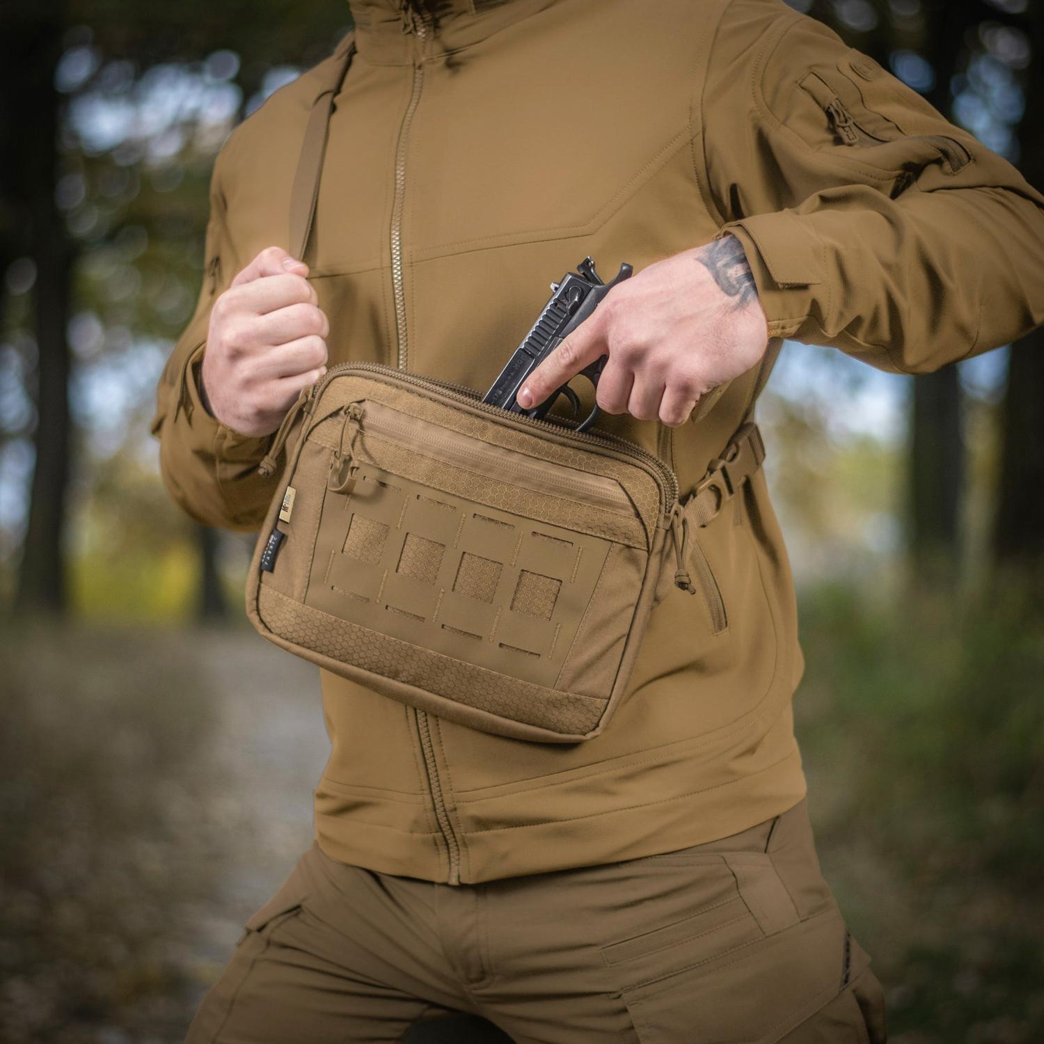 M-Tac Admin Shoulder Bag – Compact Cordura EDC & Tactical Utility Bag