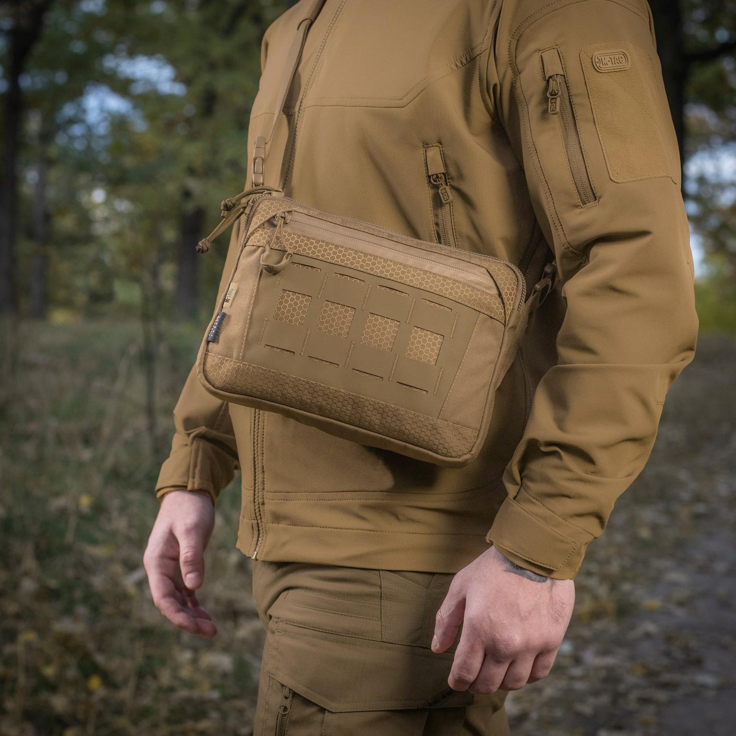M-Tac Admin Shoulder Bag – Compact Cordura EDC & Tactical Utility Bag
